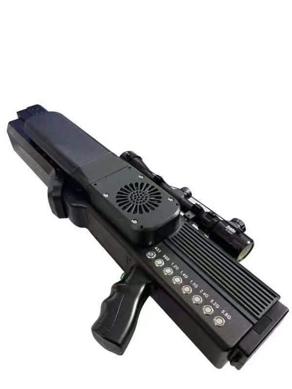  苏尼特左手持便携式枪型低空防御反制八通道